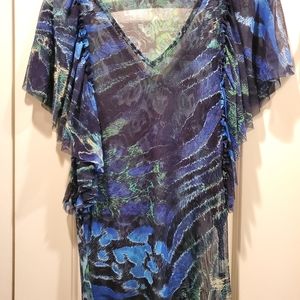Karen Kane sheer top